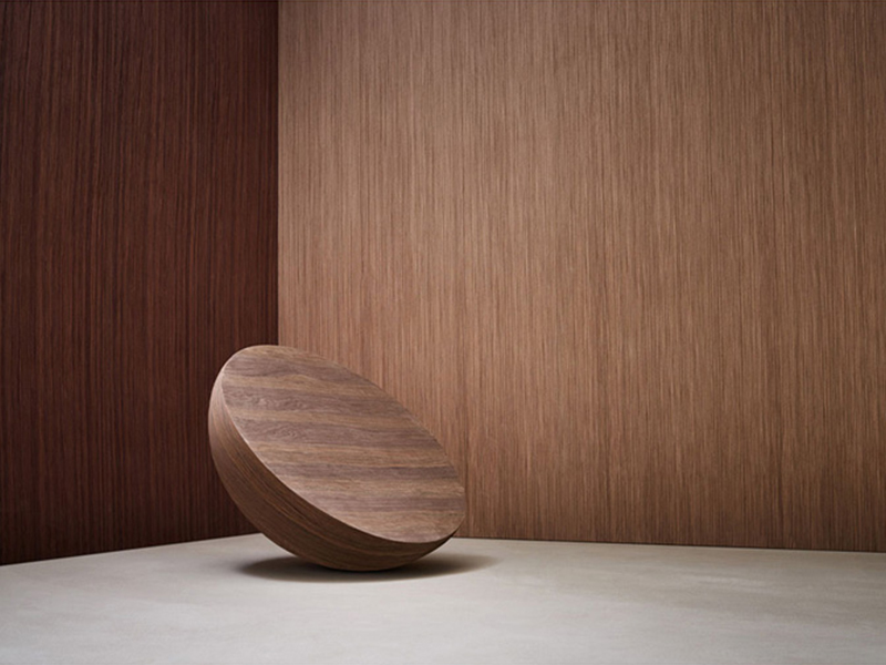 Πάνελ τοίχου με καπλαμά ALPI σε minimal αρχιτεκτονικό περιβάλλον – Design Motivators"